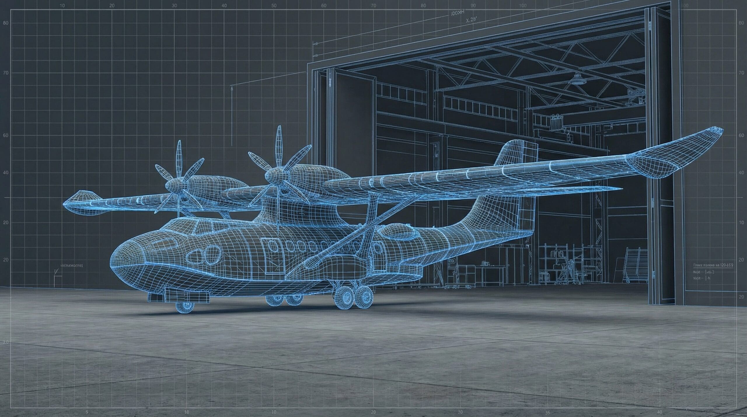 Catalina SPAR™ wireframe render