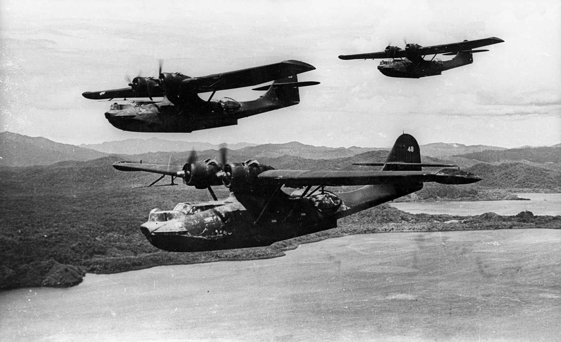PBY-5A Catalina VP-52 Black Cat, December 1943